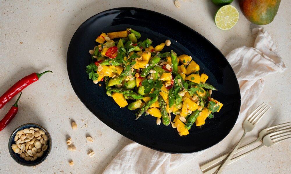 Spargel-Mango-Salat „Thai-Style“ - Rezepte - Magazin - Tischwelt Online ...
