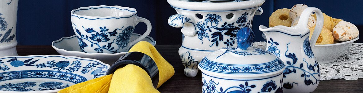 Hutschenreuther Blau Zwiebelmuster