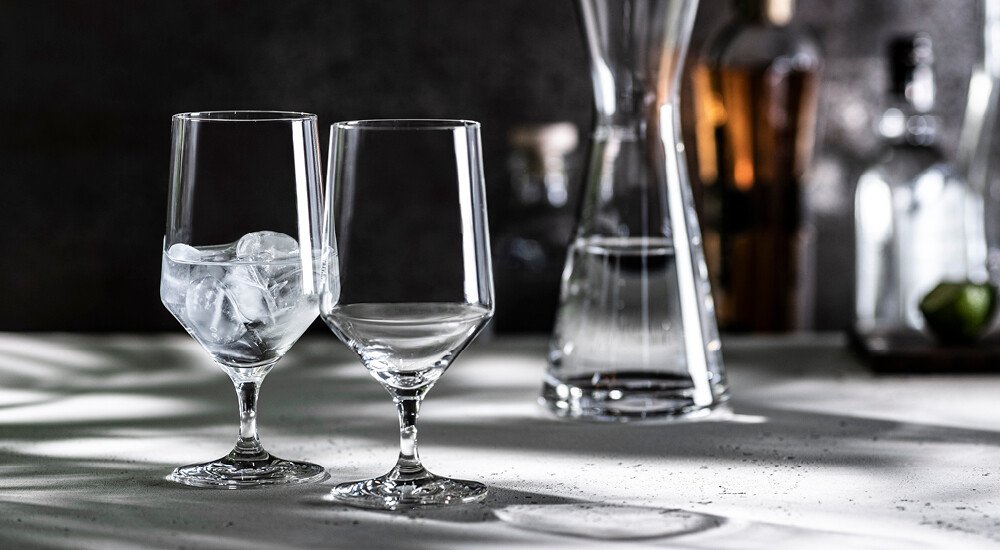 tischwelt Kristallgläser Glas Weißweinglas Whiskeyglas Rotweinglas Tischgedeck Bar