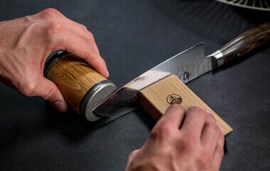 Messerschärfer und Wetzstähle