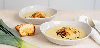 Kartoffel-Lauch-Suppe