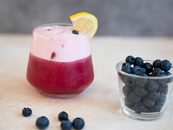 Blueberry Tequila Sour