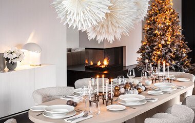 Winterliche Weihnachtspappteller & Servietten Mit Hirsch-Design – Set Für 20 Gäste, Perfekt Für Winterwald-Partys
