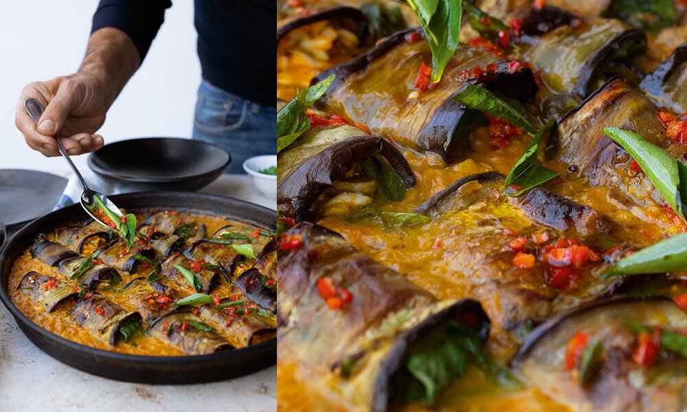 tischwelt-rezept-auberginenklösschen-alla-parmigiana-pfanne