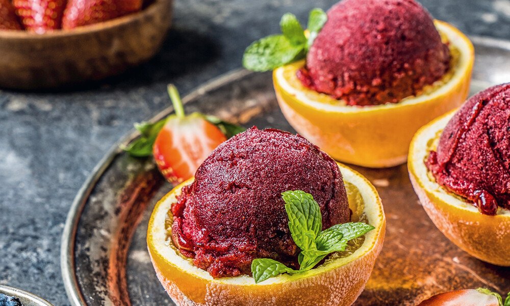 Rooibos-Ingwer-Sorbet - Rezepte - Magazin - Tischwelt Online Shop