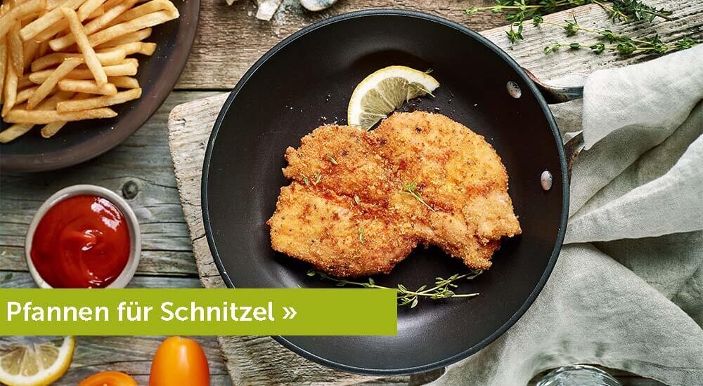Pfannen für Schnitzel