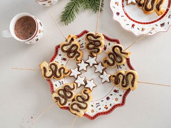 Blätterteig-Tannenbäume