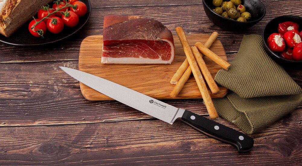 tischwelt messer gemuesemesser fleischmesser santoku holz olive qualitaet schneiden kochen classic mobil