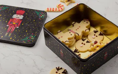 Weihnachtskeksdosen