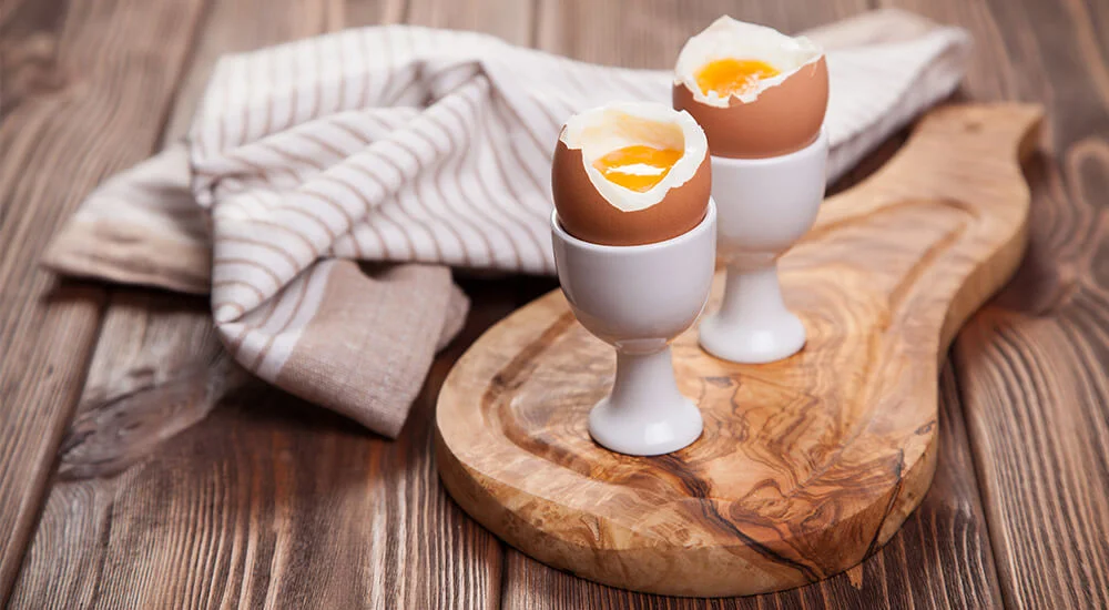 Eierbecher aus Porzellan
