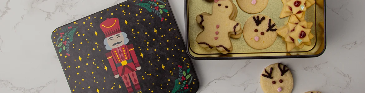 Weihnachtskeksdosen