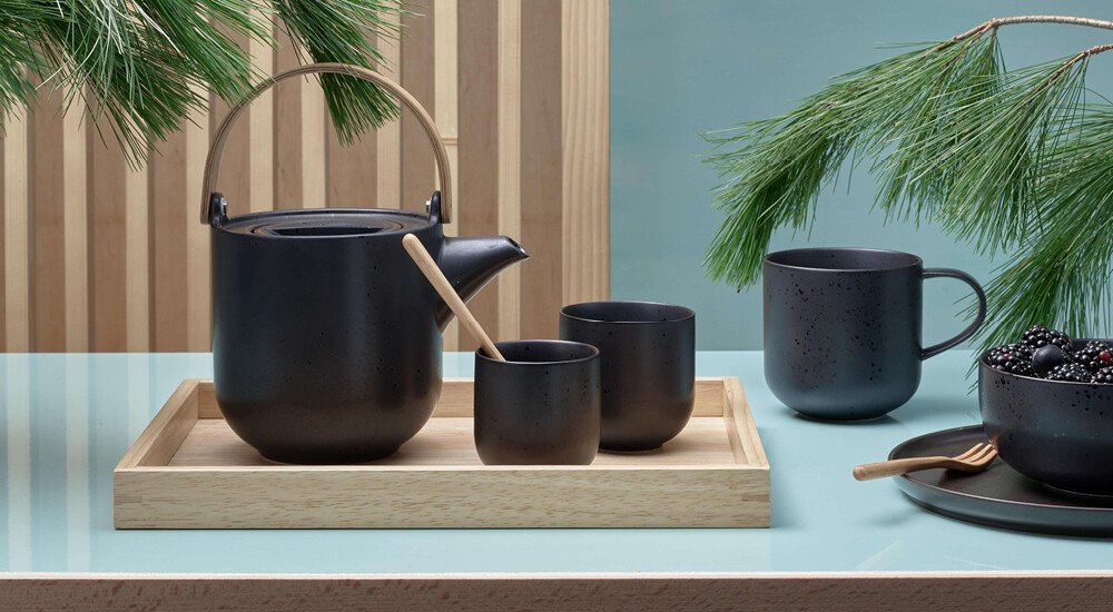 tischwelt-asa-coppa-kuro-porzellan-schwarz-tee-geschirr-tasse-schuessel