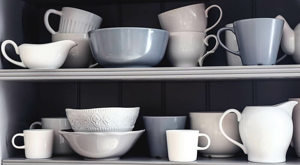 Geschirr skandinavisches Design