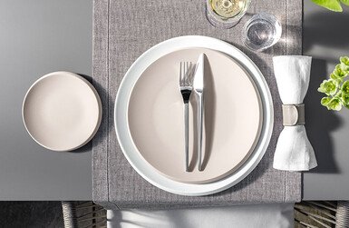 Piatto Da Pane Villeroy & Boch NewMoon | Porcellana Bianca 16cm - Design A Mezzaluna, Lavabile - Foto 7