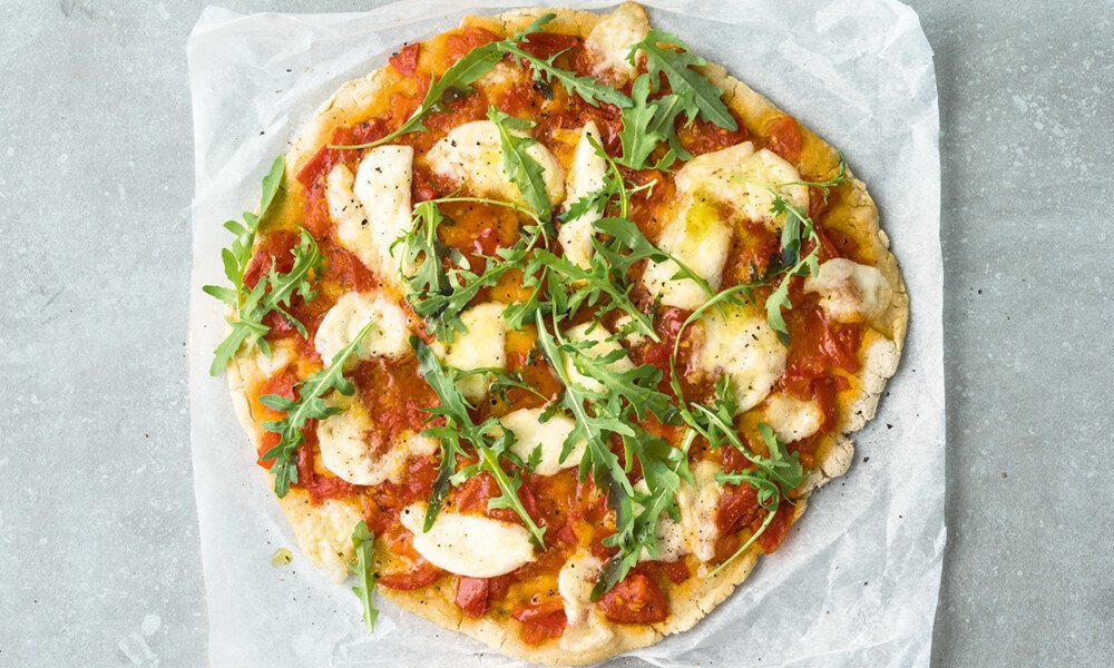 tischwelt Rezept buch GU verlag alles ohne mehl pizza ruccola