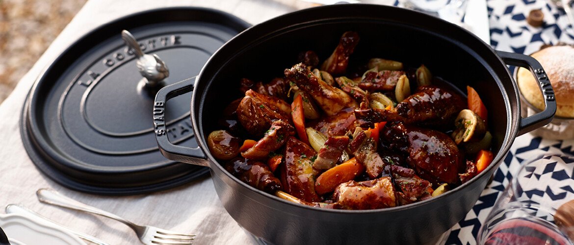 Schmorpfanne pfanne schmoren kochen deckel gemüse fleisch