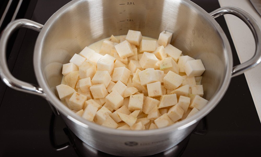 Saibling mit Apfel-Sellerie3